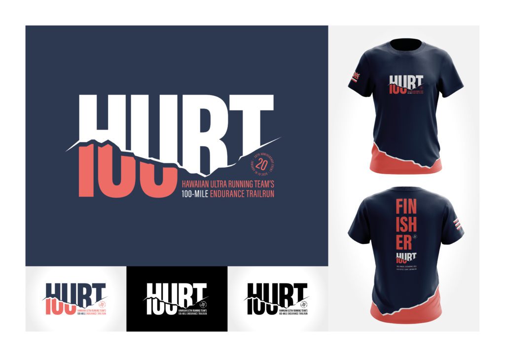 HURT 100 Logo and Shirt Design